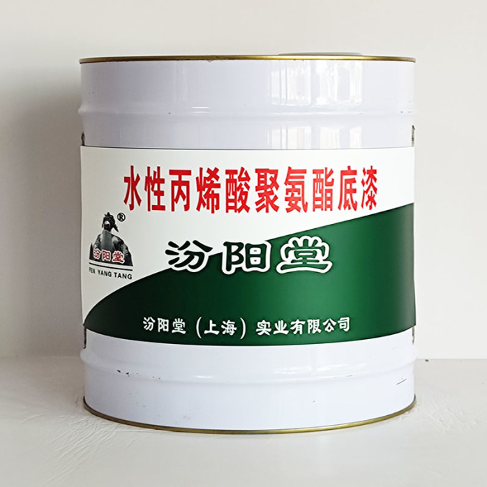 水性丙烯酸聚氨酯底漆 環(huán)保涂膜科技的新星